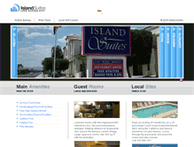 Tablet Screenshot of islandsuites.net